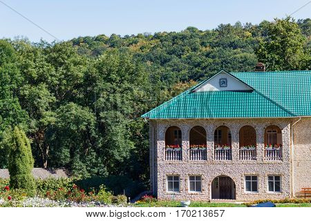 Women's orthodox monastery near rudi village at the north of republic of moldova