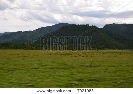 Countryside Landscape, Sky