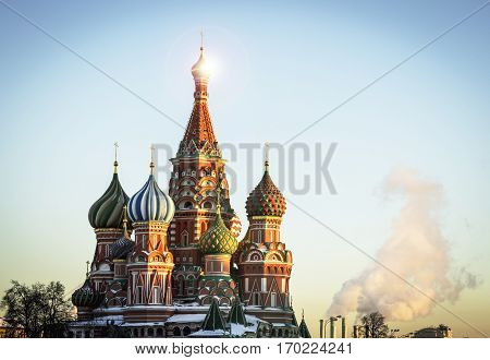 the main Russian orthodox church on the Red Square red orthodox church Russian culture Putin Kremlin and Russian foreign policy.