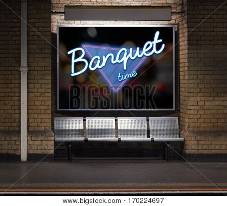 Banquet Gala Party Groovy Occasion Festive Concept