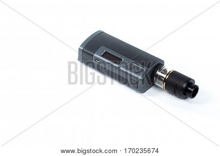 E-cigarette or vaping device isolated on white background