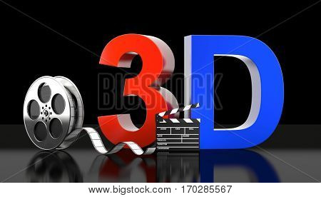 cinema 3d concept 3d rendering image