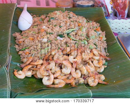 Shrimp fried rice Fried rice with Shrimp
