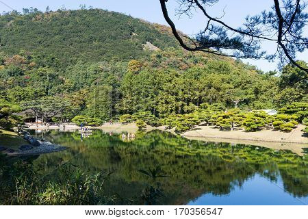 Traditional Ritsurin Garden