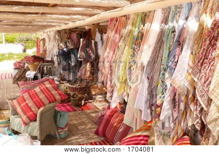 Foulards pastels 