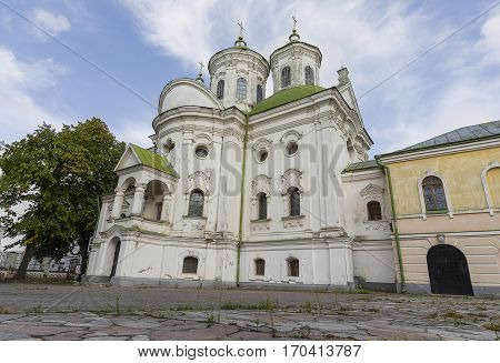 View of Kiev Podolsk Intercession Church. Ukraine