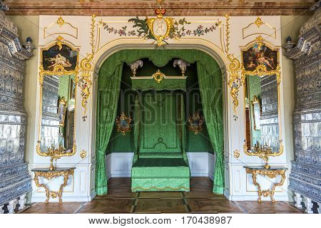 Interior Of Rundale Palace In Latvia