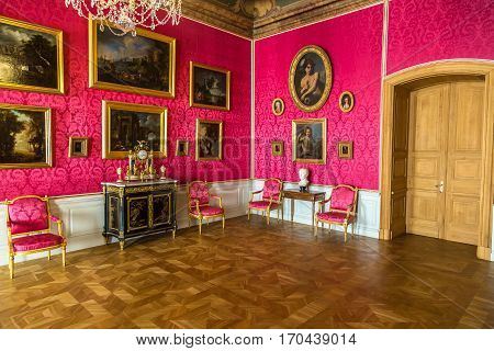 Interior Of Rundale Palace In Latvia