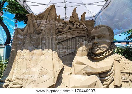 Sand Sculptures In Lido Di Jesolo