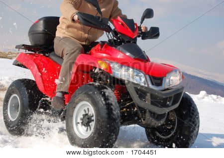 Rapide Quad sur neige