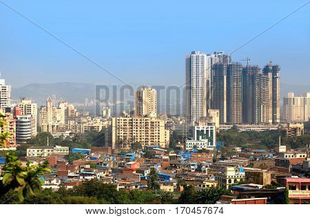 Mumbai, INDIA - December 4 : Mulund is a suburb of Mumbai one of earliest planned suburb on the outskirts of Mumbai city , on December 4,2015 Mumbai, India