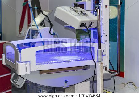 Nicu nersury unit for recovery of premature babies.