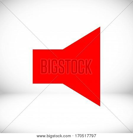 volume icon stock vector illustration flat design