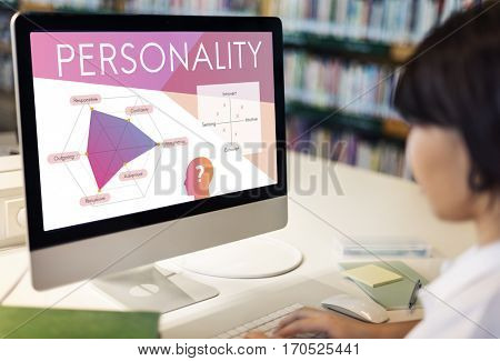 Development Personality Improvement Graphic Word Symbol