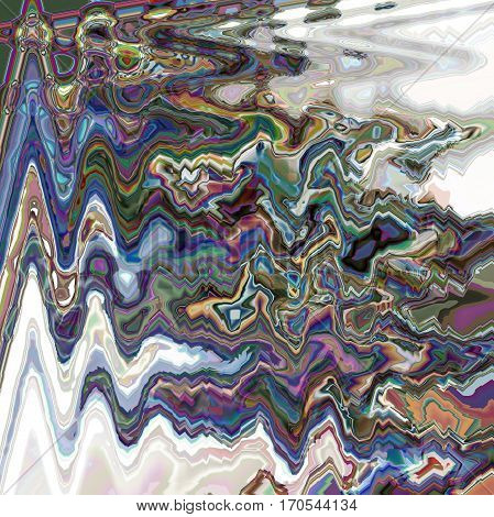 Abstract coloring background of the horizon gradient with visual wave,illusion, poolar coordinates and lighting effects