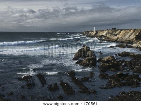 Lighthouse Seascape