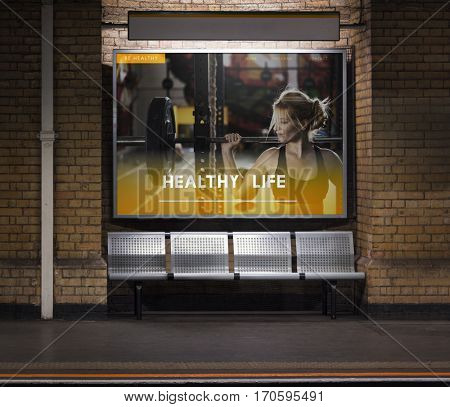 Fitness Healthy Lifestyle Wellbeing Activity Concept