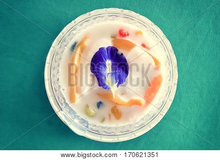 Thai Traditional Dessert Yummy Cuisine
