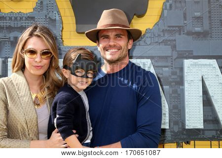 LOS ANGELES - FEB 4:  Monica Fonseca, Joaquin Raba Fonseca, Juan Pablo Raba at the 