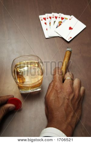 Poker-noir