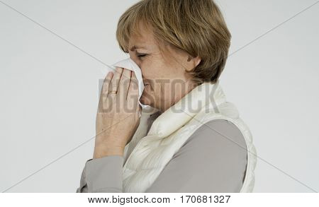 Studio People Shoot Portrait Isolated