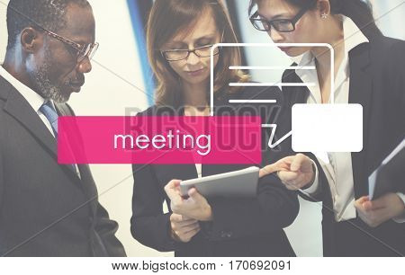 Communication Conference Sharing Conversation Meeting