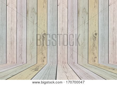 background texture pattern of wall wood colorful