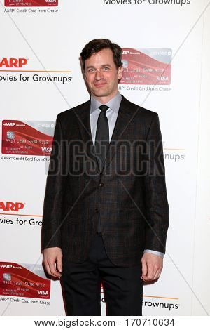 LOS ANGELES - FEB 6:  Tom Everett Scott at the AARP Movies for Grownups Awards at Beverly Wilshire Hotel on February 6, 2017 in Beverly Hills, CA