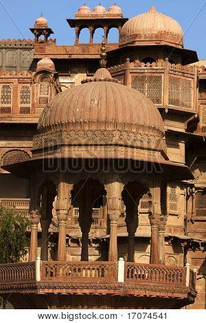 จุนากาห์ฟอร์ทในเมือง Bikaner รัฐราชสถานในอินเดีย
