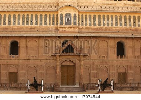 จุนากาห์ฟอร์ทในเมือง Bikaner รัฐราชสถานในอินเดีย
