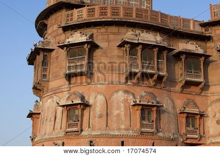 จุนากาห์ฟอร์ทในเมือง Bikaner รัฐราชสถานในอินเดีย