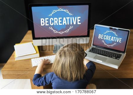 Imagine Think Big Innovate Ideas Word