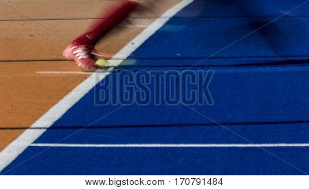 VALENCIA, SPAIN - FEBRUARY 7: Spanish player during Hockey World League Round 2 match between Spain and Turkey at Betero Stadium on February 7, 2017 in Valencia, Spain