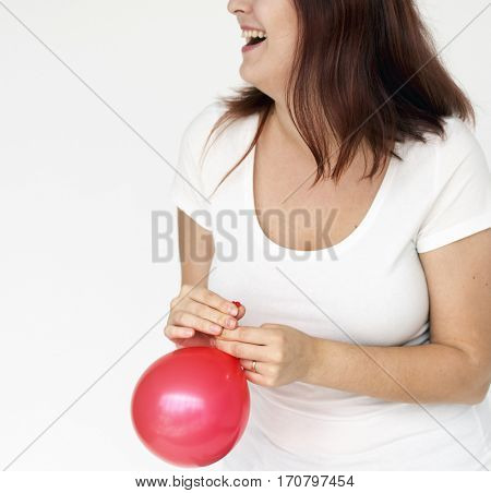 Studio People Shoot Portrait Isolated