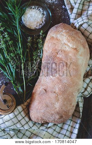 Fresh Baked Ciabatta Bread