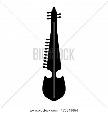 Rubab, musical instrument ( shade picture )