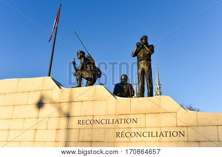 Reconciliation: The Peacekeeping Monument - Ottawa, Canada