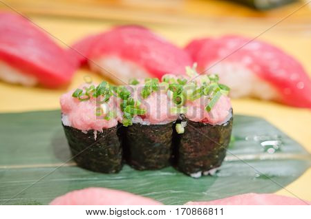 Very Delicious Japanese Sushi Set