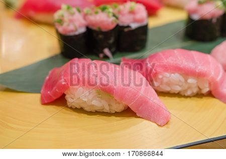 Very Delicious Japanese Sushi Set