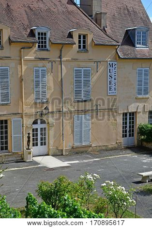 Auvers sur Oise France - august 14 2016 : the Daubigny museum