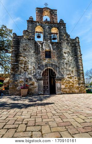 The Historic Spanish Mission Espada, Texas