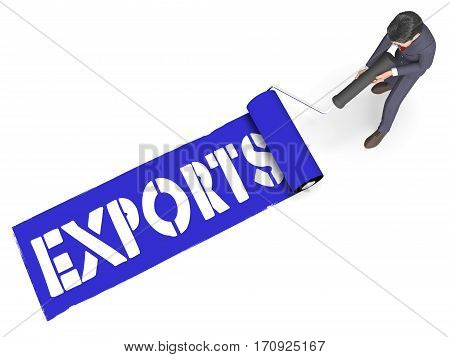 Exports Paint Shows Trading Exporting 3D Rendering