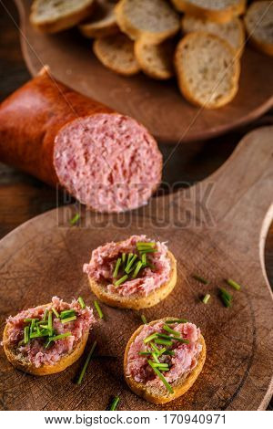 Savory Smoked German Teewurst