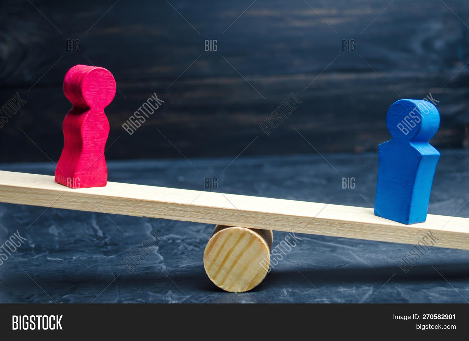 Figures Man Woman On Image & Photo (Free Trial) | Bigstock