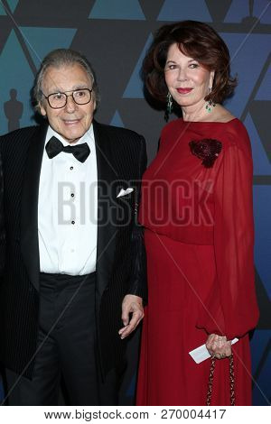 LOS ANGELES - NOV 18:  Lalo Schifrin, Donna Schifrin at the 10th Annual Governors Awards at the Ray Dolby Ballroom on November 18, 2018 in Los Angeles, CA