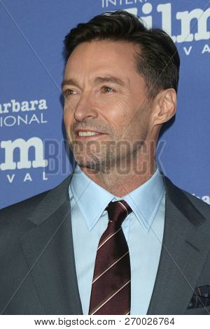 LOS ANGELES - NOV 19:  Hugh Jackman at the SBIFF Kirk Douglas Award Honoring Hugh Jackman at the RItz Carlton Bacara on November 19, 2018 in Santa Barbara, CA