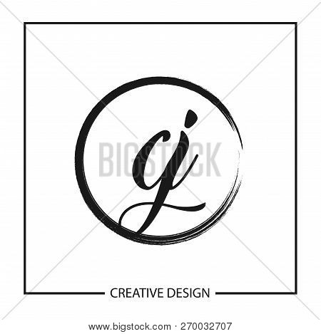 Initial Letter Cj Logo Template Vector Design