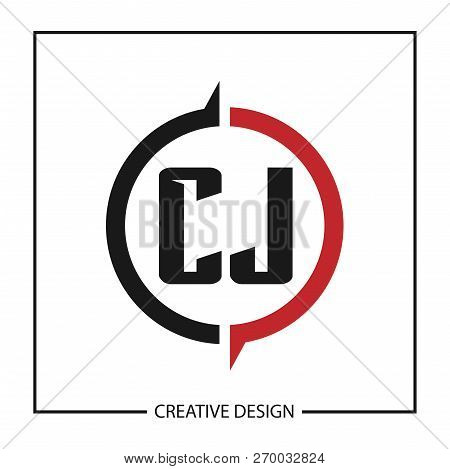 Initial Letter Cj Logo Template Vector Design