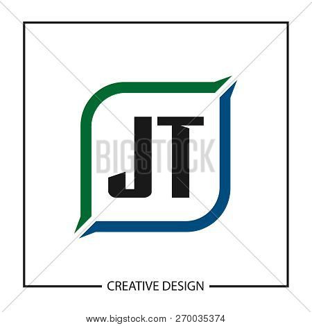 Initial Letter Jt Vector Photo Free Trial Bigstock
