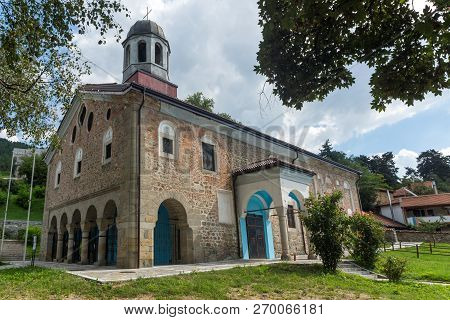 Kalofer, Bulgaria - August 5, 2018: Church Of Assumption Of The Holy Mother In Historic Town Of Kalo